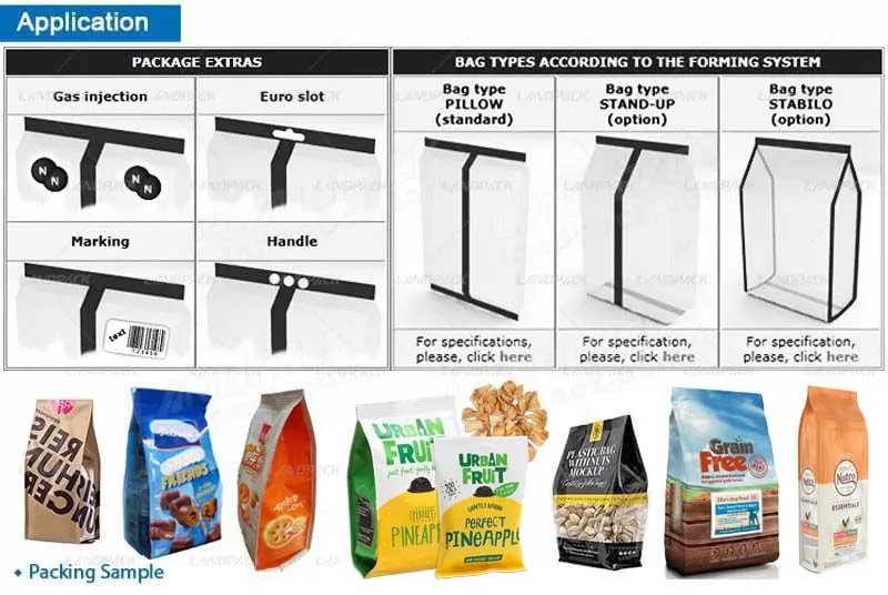 envasadora de frutos secos