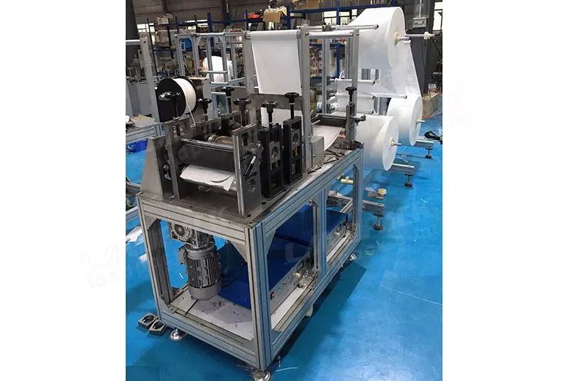 Semi-Automatic Nonwoven Anti-Dust N95 Face Masк Making Machine