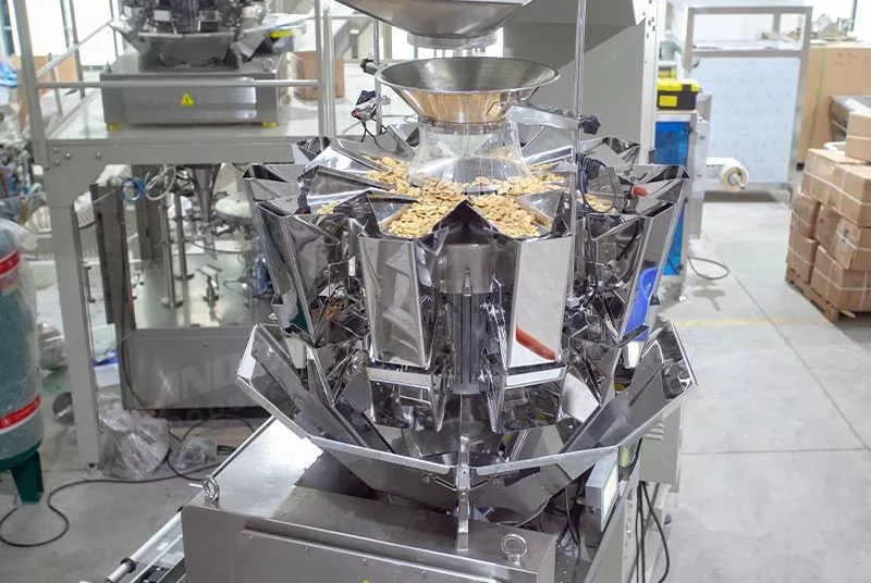 popcorn pouch packing machine