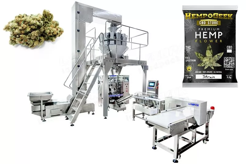 cannabis packaging machine