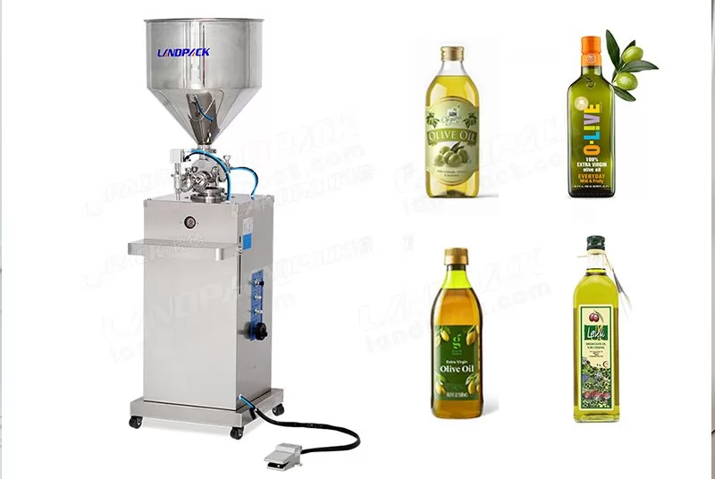 oil bottle filling machine