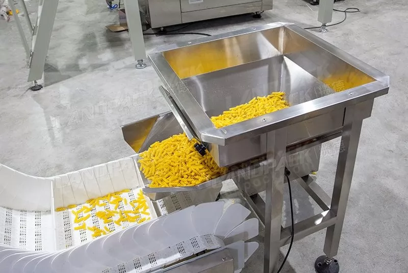 máquina de envasado de pasta