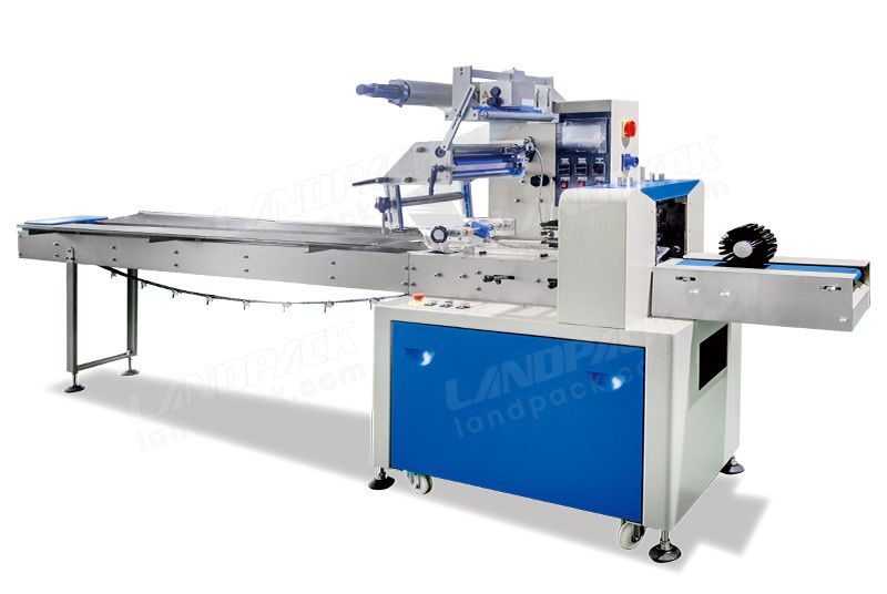 Horizontal Flow Wrap Machine Double Frequency Control