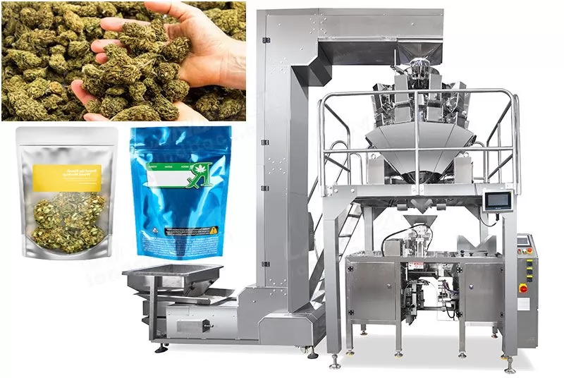 cannabis packaging machine