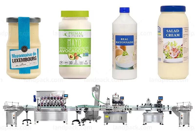 mayonnaise filling machine